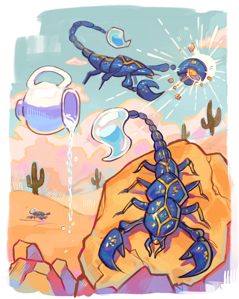 ArtFirefighter's tweet photo. My art for "Ruzader's Compendium of Insects"
Happy birthday, our least favourite idol! We definitely don't like you 
Props to my project partner Mellie 221! Your writing skills are amazing 💯
#CrimzonMuze #Ruzaders #RuzeFest2024 https://t.co/RY3GMbzhDI