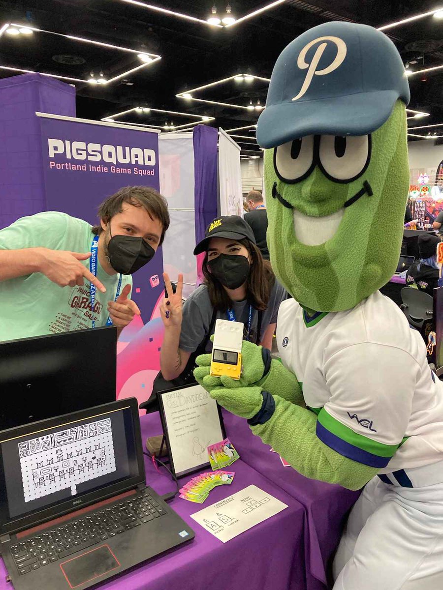 PIGSquad (@pigsquad) on Twitter photo Wow, really wasn’t aware of the high caliber of celebrities present at <a href="/RetroGamingExpo/">Retro Gaming Expo</a> this year 🥒🫢
Hope he found Griffey Jr. in the free play section!
<a href="/picklesbaseball/">Portland Pickles</a> Wow, really wasn’t aware of the high caliber of celebrities present at <a href="/RetroGamingExpo/">Retro Gaming Expo</a> this year 🥒🫢
Hope he found Griffey Jr. in the free play section!
<a href="/picklesbaseball/">Portland Pickles</a>