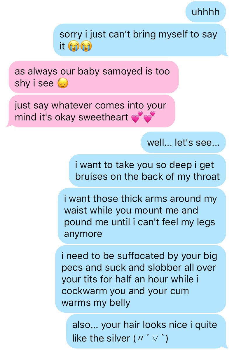 calicopups's tweet photo. nsfw au 🔞🐶🐱 jmjn and the wonders of sexting https://t.co/gzn52zpPqK