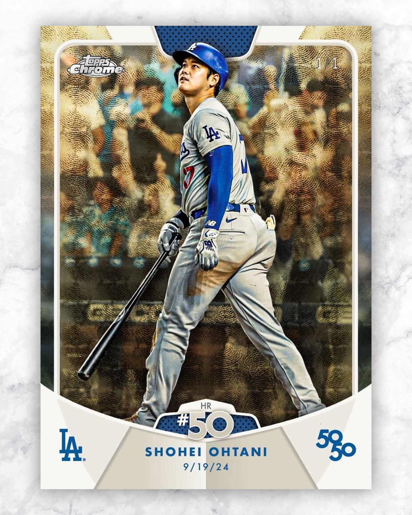 Shohei Ohtani 50-50 Club 2024 Topps Now #584 - LIMITED RUN