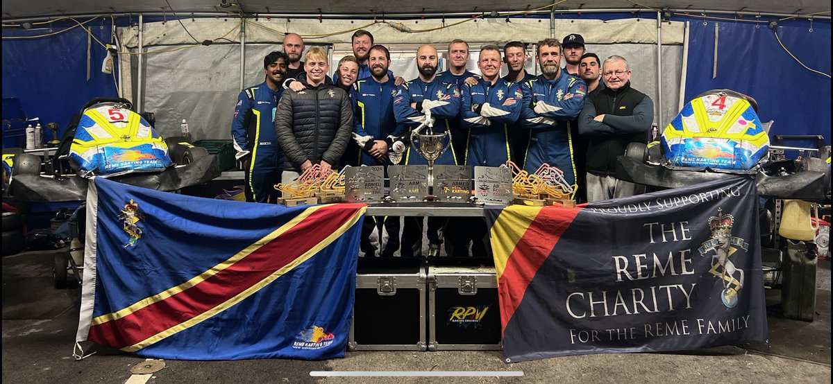 REMEKarting's tweet photo. The 2024 Armed Forces Karting Championship season came to a close this weekend at Rowrah, Cumbria. 

After 7 rounds of highly competitive racing between all 3 Defence Services and civilian associates, the final standings are in. We were presented with the following:

🧵🪡 https://t.co/gUnaFG3r2q