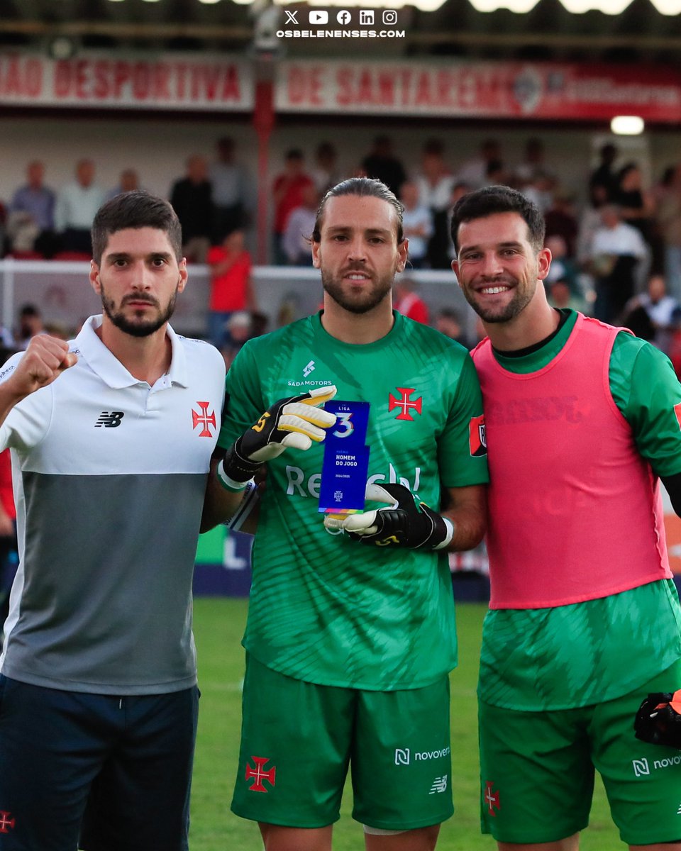 🧱 𝑨 𝒏𝒐𝒔𝒔𝒂 𝒎𝒖𝒓𝒂𝒍𝒉𝒂

David Grilo foi eleito o Homem do Jogo do União de Santarém - #Belenenses. Vamos com tudo, Craque! 💙🙌
#tweetpastel