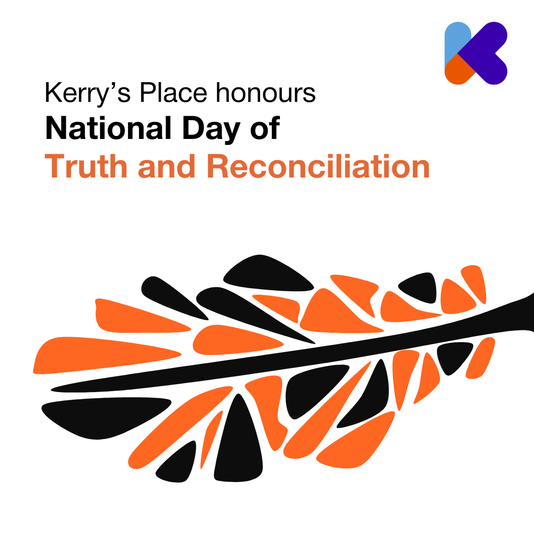 On National Day for #TruthAndReconciliation, we honour the lost children, survivors, and families of residential schools. Let’s listen, learn, and take steps toward a future of respect and reconciliation.🧡

#EveryChildMatters #NDTR #OrangeShirtDay #KerrysPlace