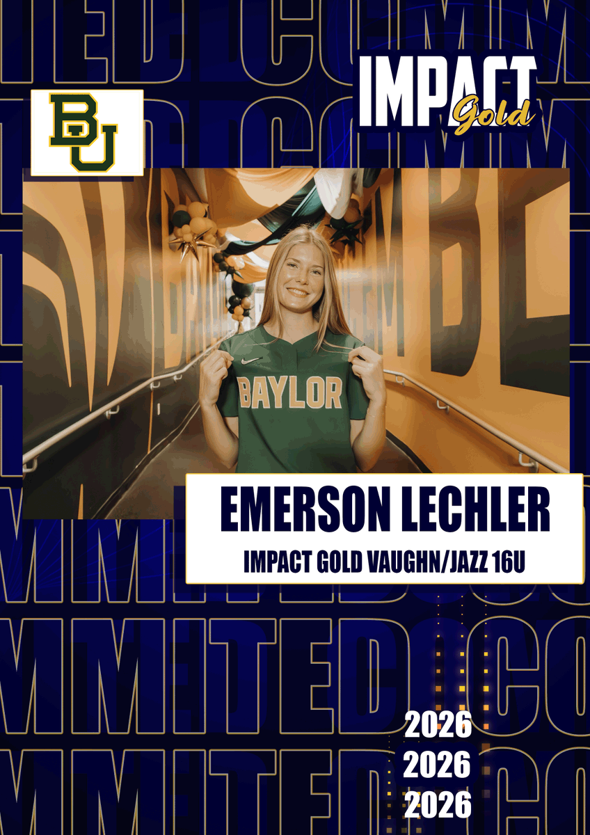 Impact Gold Fastpitch tweet media