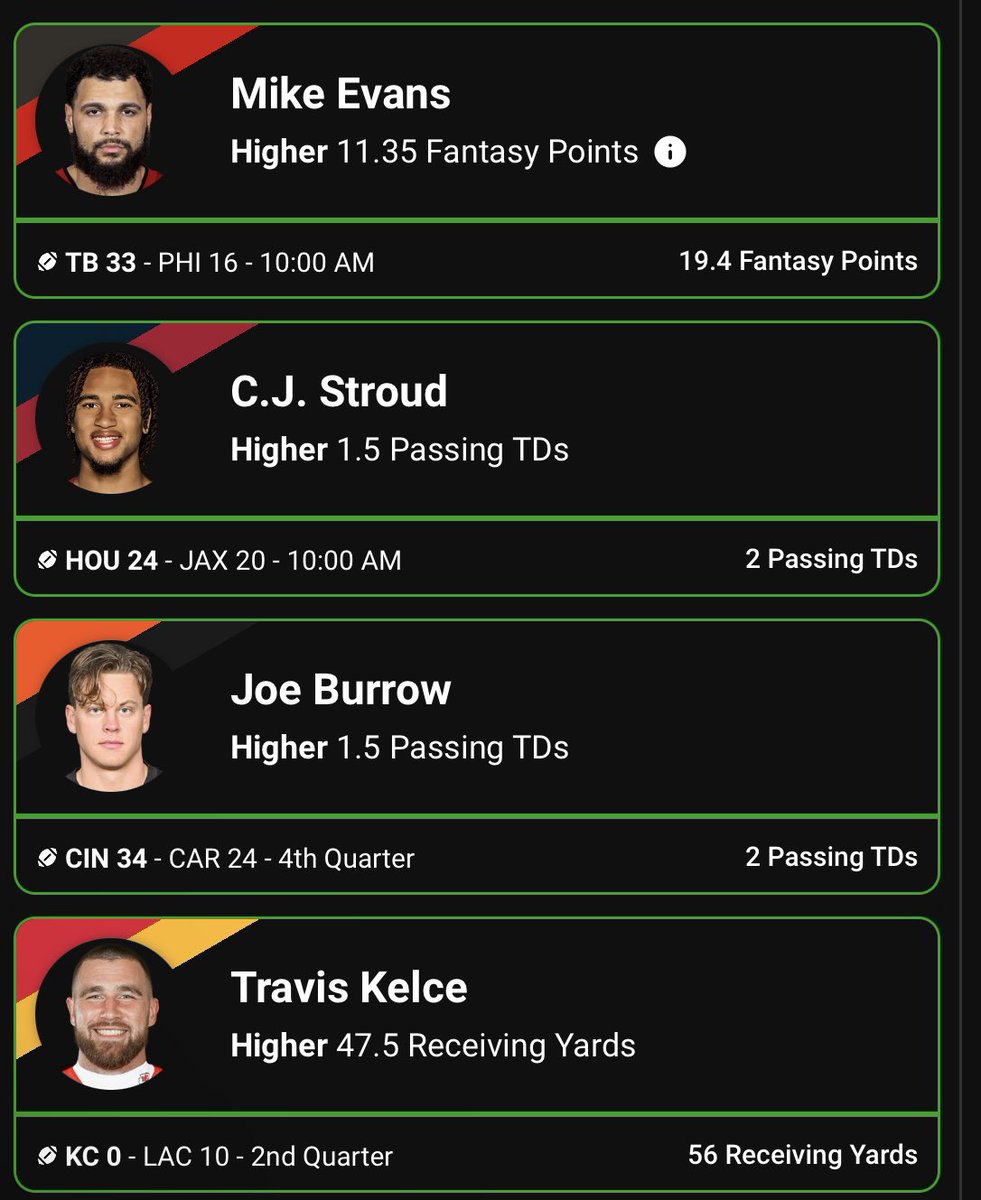 NotADocBets's tweet photo. BAAANNNNGGGG‼️
1 down, cash UD for 11x ✅🤤
https://t.co/2I4EVDULHU
#DocsLocks #NFL #underdog #BettingTwitter #BettingX #sportsbets https://t.co/kpiIkHFao9
