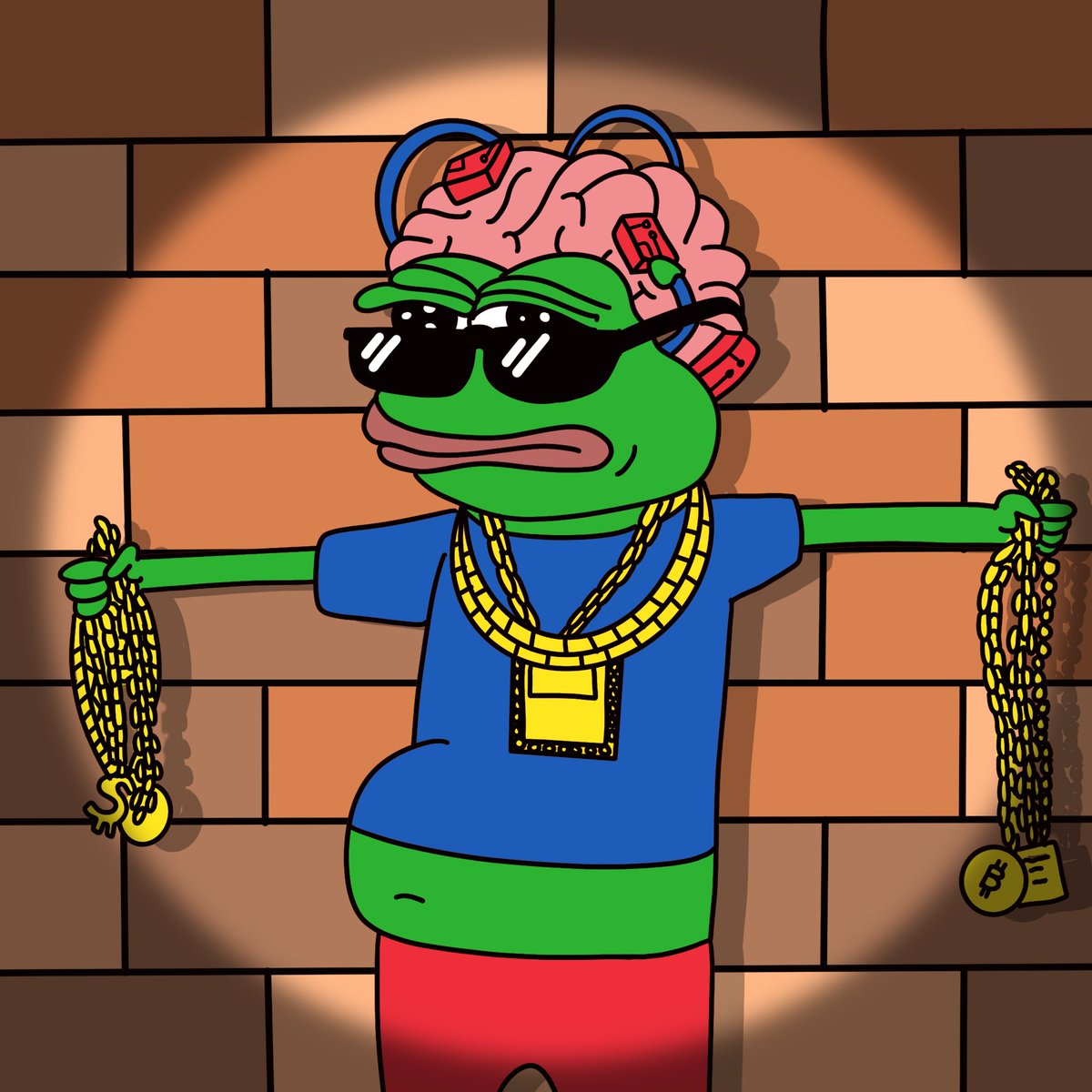 pepe_unchained's tweet photo. Most wanted Frog on the Block 😎 https://t.co/ACbgccLKyg