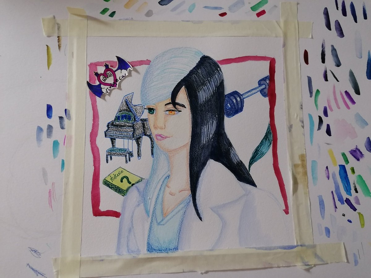 vivigeca's tweet photo. Challenge 1 draw your oc in gender bender Daliso as a woman I hope you like it and have a great day
#vivigecaoc #drawyourocchallenge #drawyouroc #oc #ilustracion #illustration #traditional #tradicional #watercolor #ink #prismacolor #genderbender https://t.co/5E1oC8s3oS