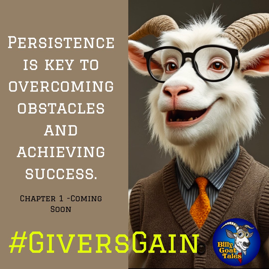 _davedigital's tweet image. #obstacles #persistance #success #giversgain

@BillyGoatTales