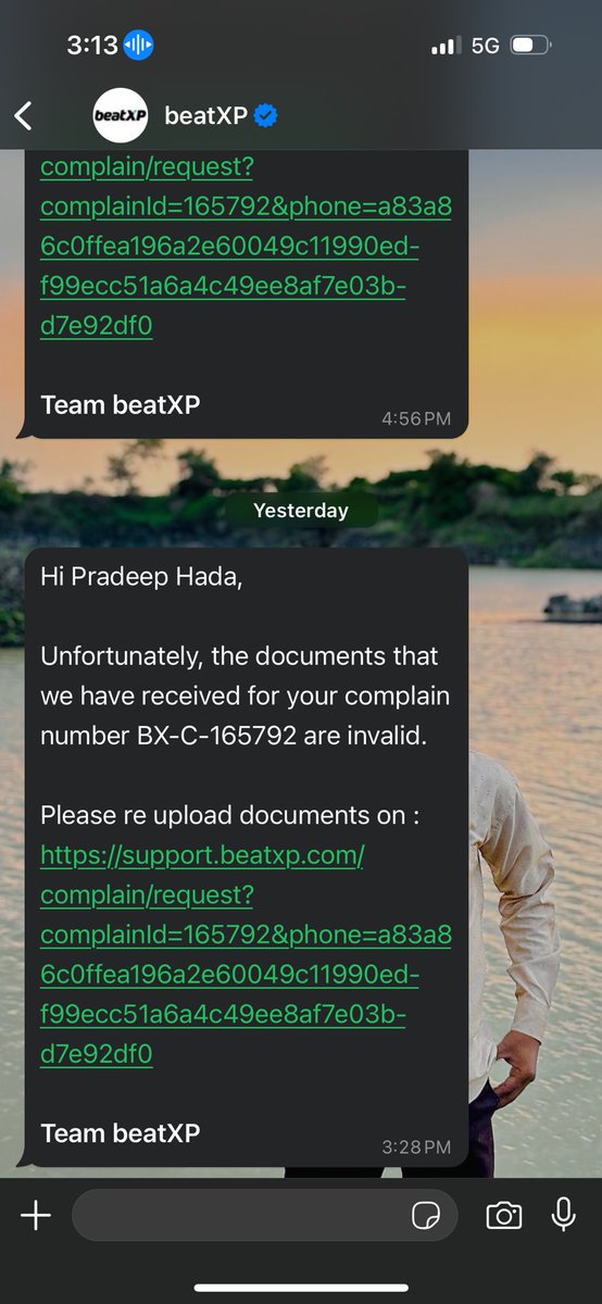 _pradeep__hada's tweet photo. @getbeatxp Worst support team you have never gonna purchase anything from your brand.
Shame on you #beatxp third class service you’re providing never expected from your brand. https://t.co/3ty5uEZI21