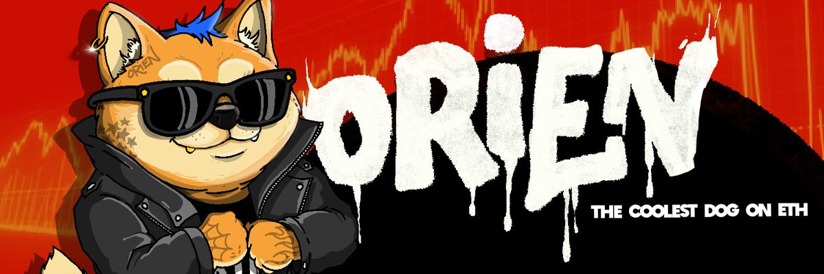 Soon in town, $ORIEN the coolest Dog on ETH backed by multiple KOL’s 🤜🏼🤛🏼

#doge #ShibaInu #PEPE #NEIROETH #Neiro #Neirocto #Gou #Nft #Game #GameOn