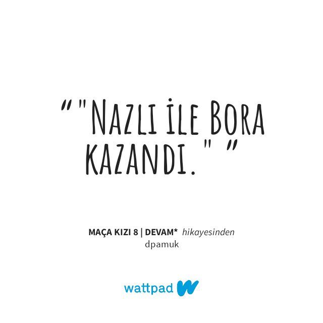 Sevgili arkadaşlar, dostlar...

Nazlı ile Bora kazandı.

Onlar son'suz oldular.

Hayatımızdan bir Maça Kızı 8 geçti.

Teşekkürler. 

💚🖤

#MaçaKızı8
#MaçaKızı8Final