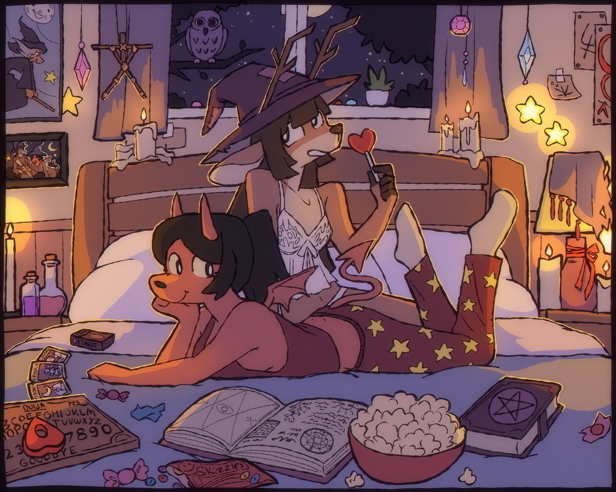 spooky scary sleepover