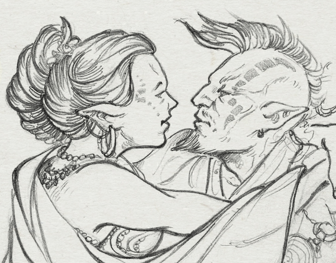 I've been moping around for months now.
I think it should go away soon, but for now the daily drawings are very difficult.