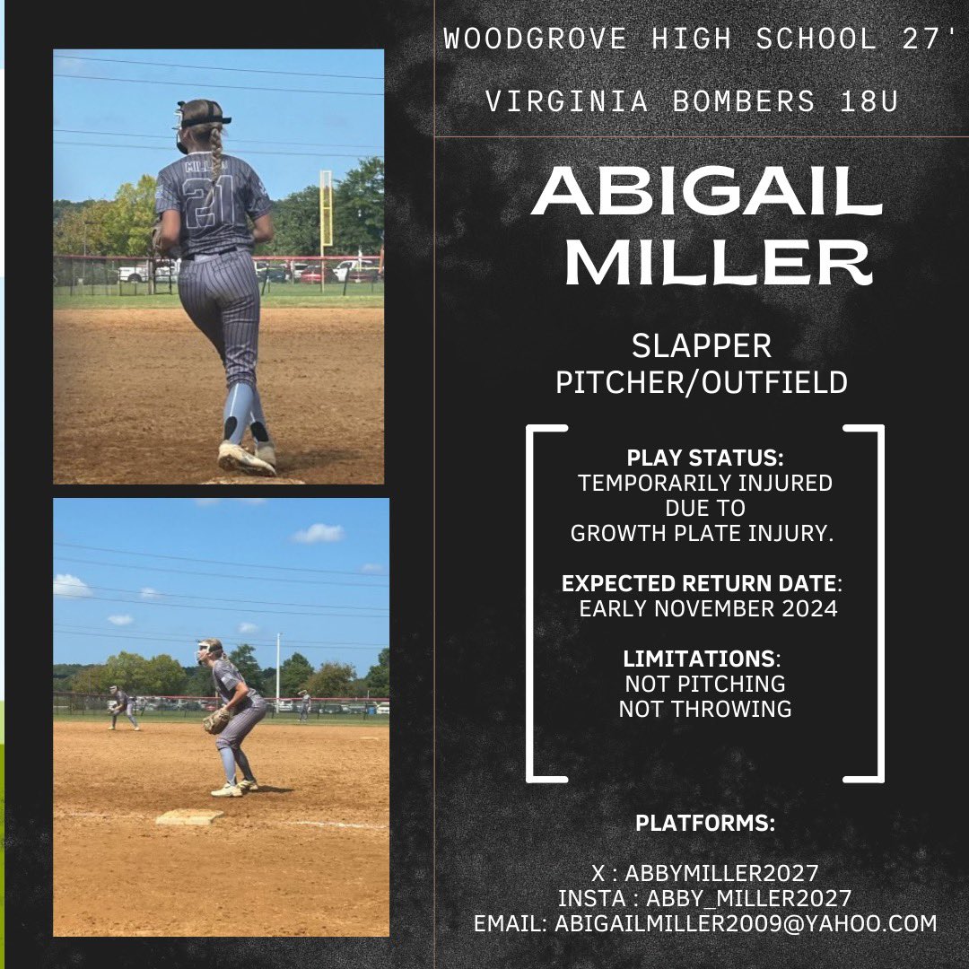 As I prepare for my second showcase tournament, I am grateful for the opportunity to play in front of so many amazing coaches at the Shock and Awe Showcase last weekend in Va Beach. Looking forward to a full recovery so I can truly showcase my potential #softballrecruit