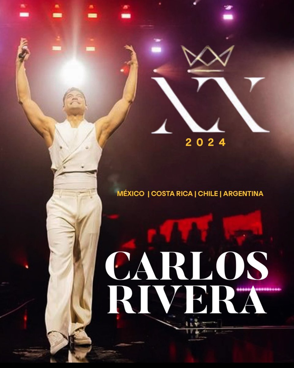 CR_CReandoS's tweet image. No te pierdas los últimos conciertos del 2024 de @_CarlosRivera  !!
Adquiere tus boletos 🎟️ 
#carlosxx #carlosriveraxx #CarlosRivera