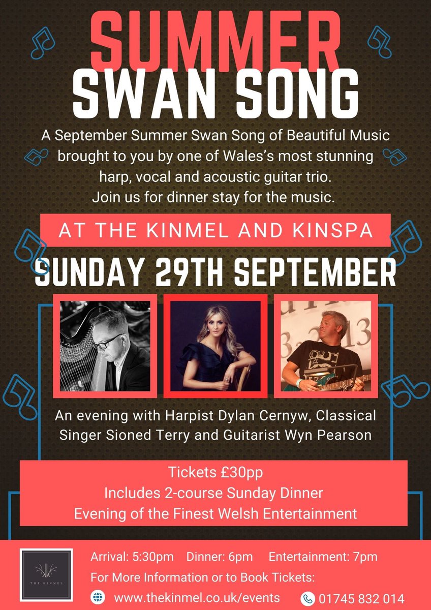 Ar ôl blwyddyn o siarad ar ôl gig llwyfan Encore ‘steddfod Boduan ddaru hyn ddigwydd heno, Noson gartrefol gyda Llais, Telyn a Gitar gyda’r ddau ffrind yma <a href="/sionedterry/">Sioned Terry</a> a <a href="/wyn_pearson/">Wyn Pearson</a> , rhaglen gwahanol, jazz a blues. #cabaretnights #voiceharpandguitar.
