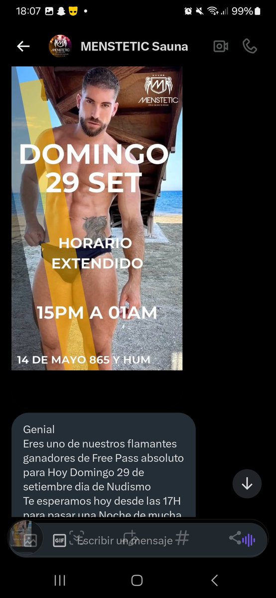 Samietalal's tweet image. En breve estamos por @menstetic_sauna para pasarla con todo 🥵🍑🍆