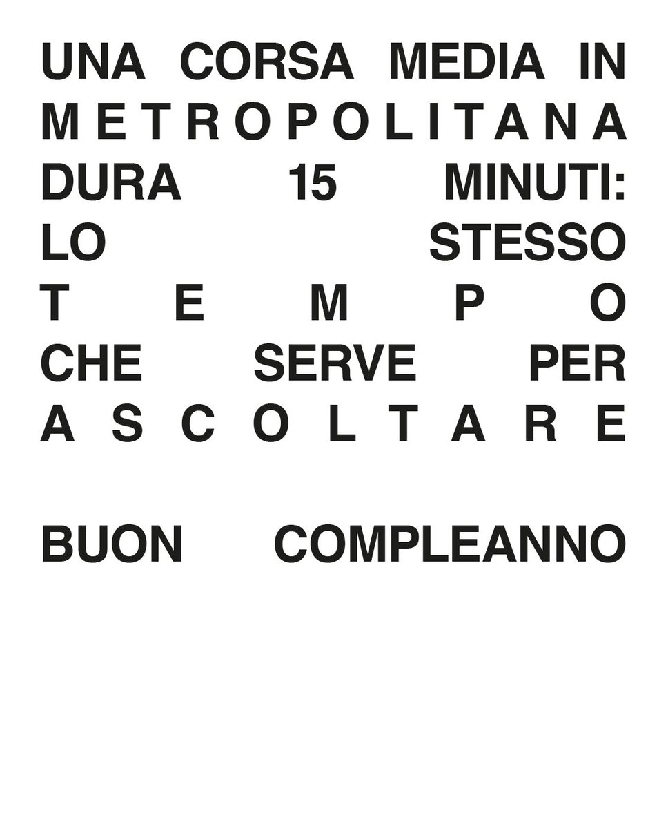 erounaltro's tweet image. BUONCOMPLEANNO è un viaggio lungo un anno e mezzo raccolto in 15 minuti.
Lo trovate qui e un po’ ovunque 🖤🙏🎧
open.spotify.com/album/5sLZY5Tb…