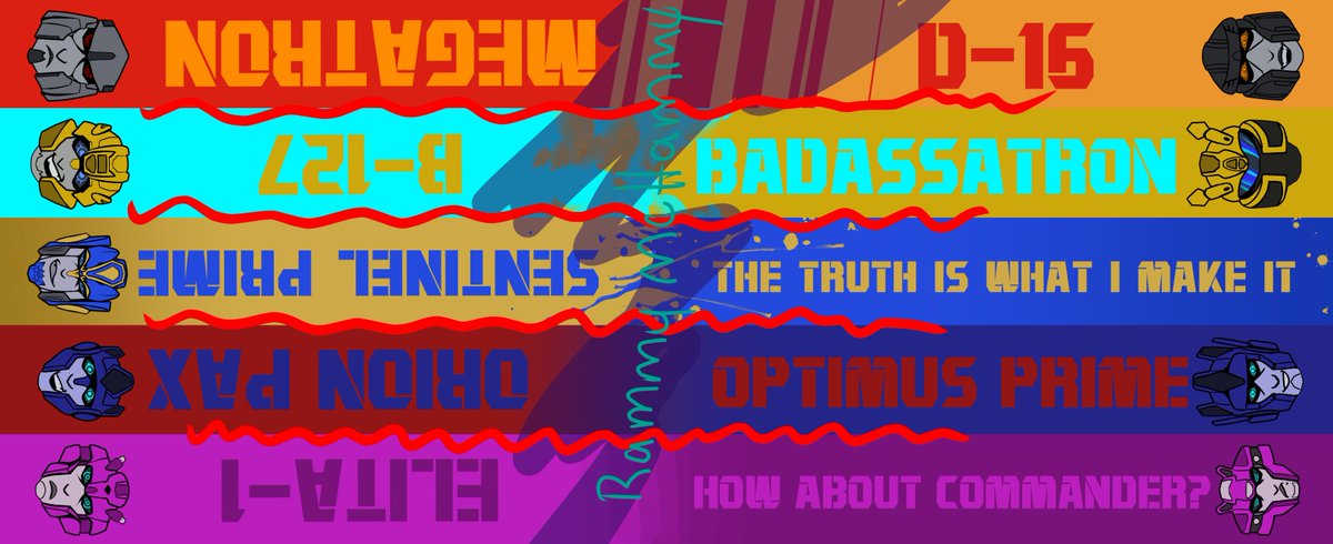 Ahoy Transfomers fans, how do we feel about these potential lanyards?