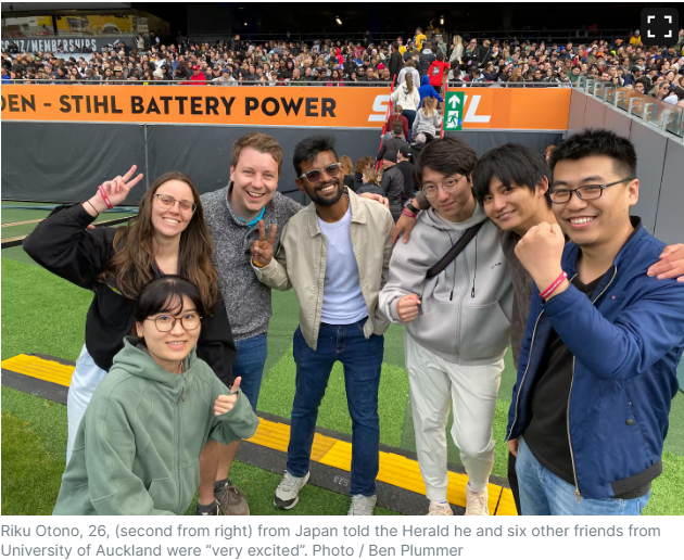 EmpathicCompLab's tweet image. Our lab members were thrilled to be part of the world record for the largest haka at Eden Park yesterday! They were all featured in a group photo in the @nzherald news article. An unforgettable experience for our team and truly a day to remember!

nzherald.co.nz/nz/world-recor…