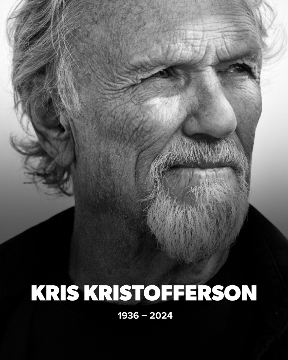 Kris Kristofferson passed away peacefully in his home in Maui, Hawaii on Saturday, September 28. He was 88 years old.