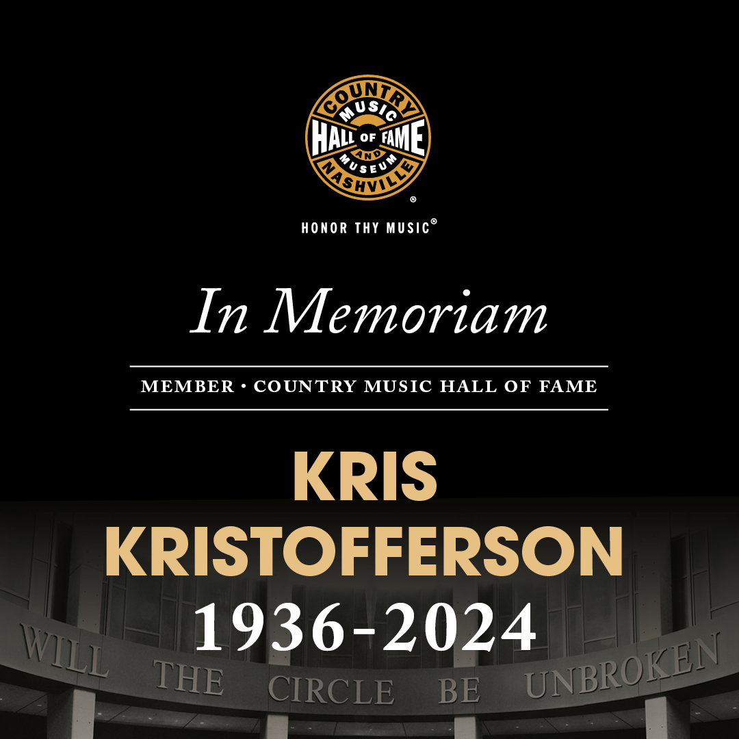 “Kris Kristofferson believed creativity is God-given, and those who ignore such a gift are doomed to unhappiness. He preached that a life of the mind gives voice to the soul, and his work gave voice not only to his soul but to ours. He leaves a resounding legacy.”
—Kyle Young,