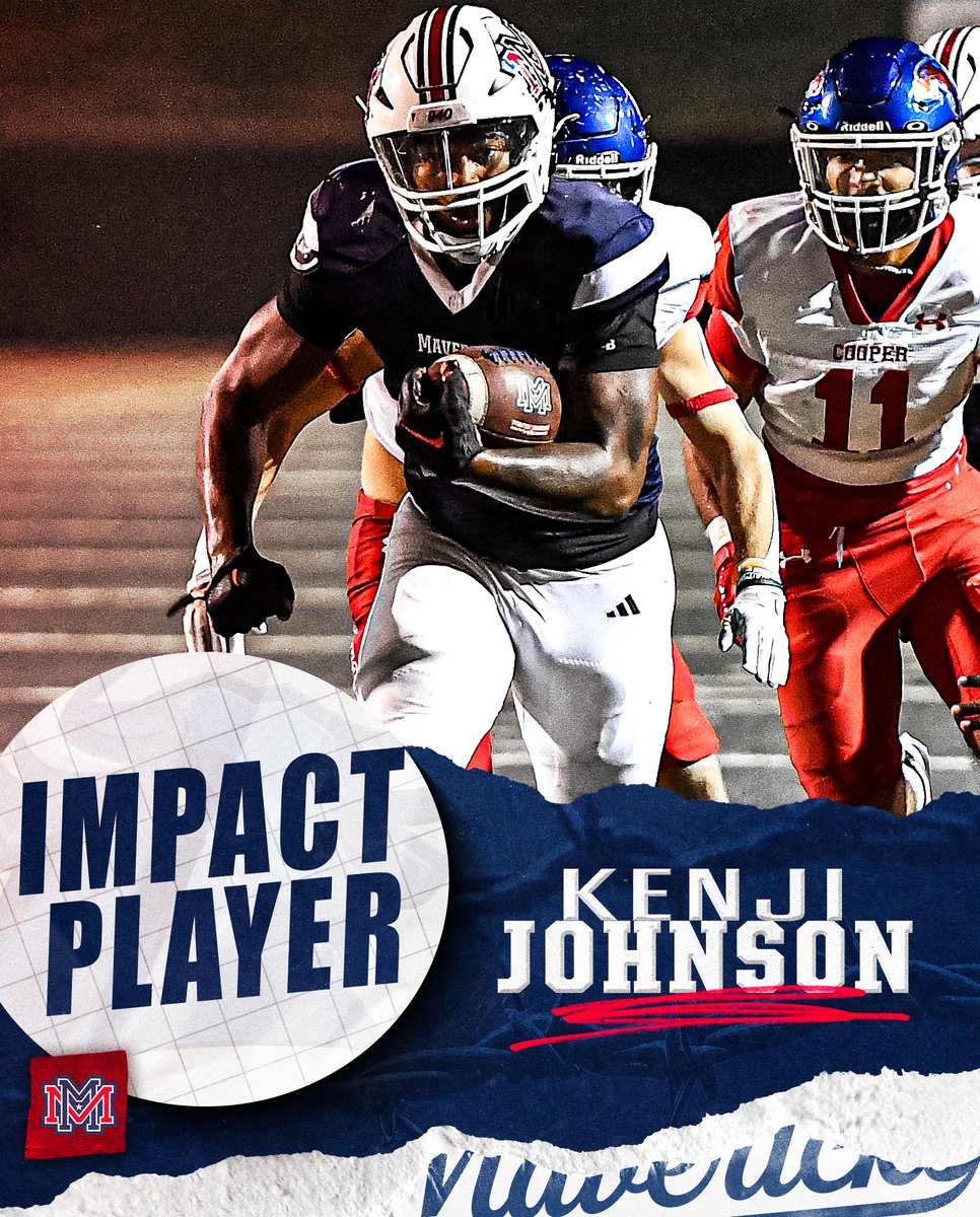 Memorial Maverick Football (@maverickfbwf) on Twitter photo 🔴⚪️🔵AWARDS🔵⚪️🔴
<a href="/johnson_kenji/">Kenji ⭐️⭐️⭐️</a> 208 Total Yards and 1 rushing and 1 receiving TD
and to top it off he hit a 31 Yd FG
#MavsOnTop 🤙 🔴⚪️🔵AWARDS🔵⚪️🔴
<a href="/johnson_kenji/">Kenji ⭐️⭐️⭐️</a> 208 Total Yards and 1 rushing and 1 receiving TD
and to top it off he hit a 31 Yd FG
#MavsOnTop 🤙