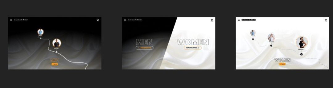 PixelFox_1's tweet photo. Decided to start posting past and current projects out here...

Design of a 3d landing page for a clothing shop. 
Check out the design here. Reference is Oblio website 

Posting the video of the development  soon... https://t.co/3x1rJw1MuQ