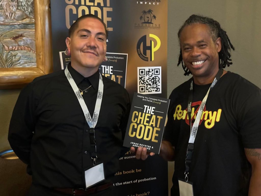 wwmimpact's tweet photo. Maclovio &amp; I had an incredible time at the 2024 Project Kinship Reentry Conference in OC, connecting with reentry specialists and sharing Walk With Me Impact’s tools like our Cheat Code guide. Thanks to Steve Kim for leading such a powerful movement! 🙏🏾 Excited for what’s ahead! https://t.co/N0F6qPKz7u