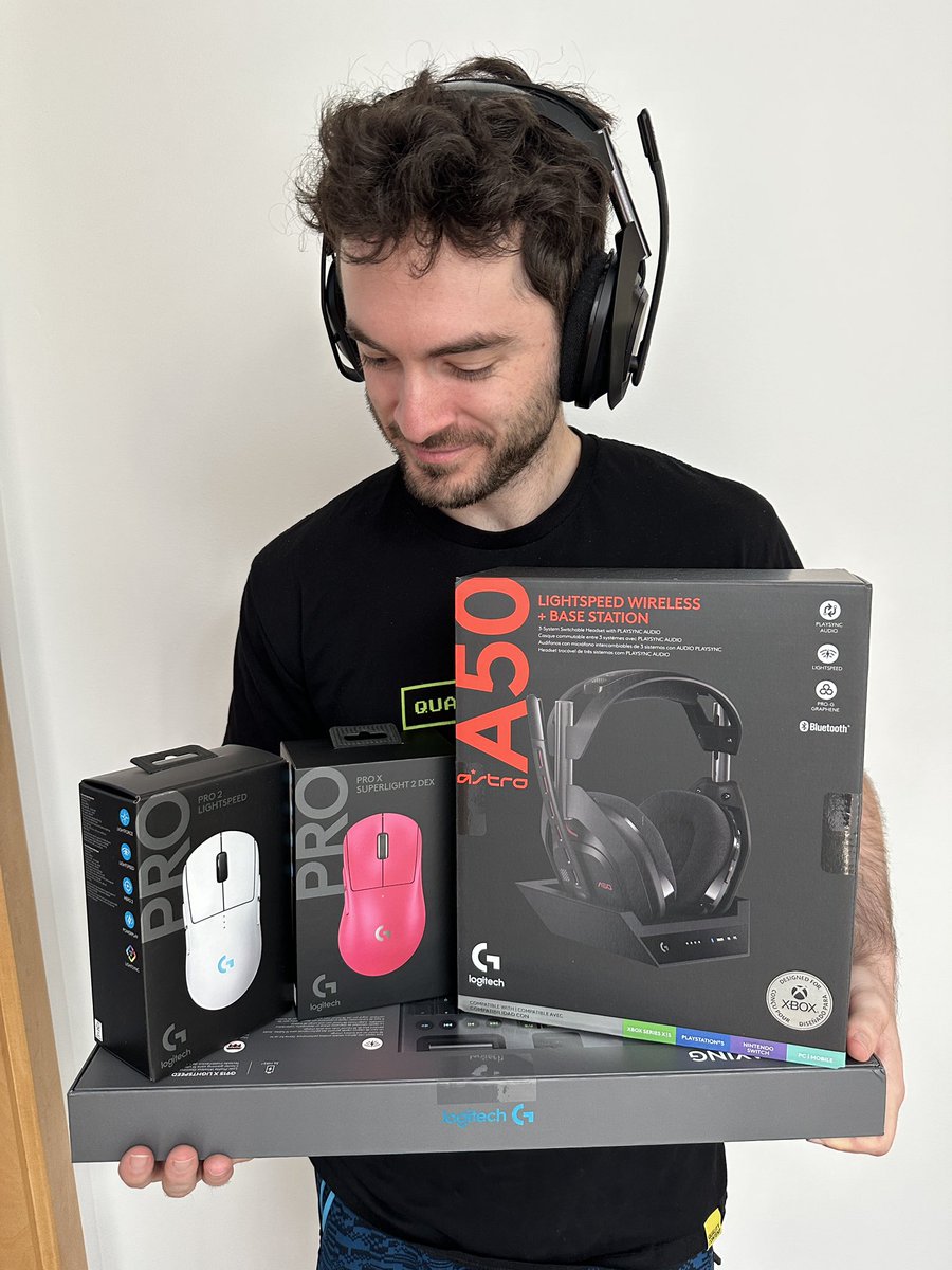 CaptainSparklez's tweet image. Hello everybody, did you know that @LogitechG has released a whole bunch of new stuff including a new Astro A50 and you can get 5% off with code CaptainSparklez awww ye logi.gg/captainsparklez #LogitechGPartner