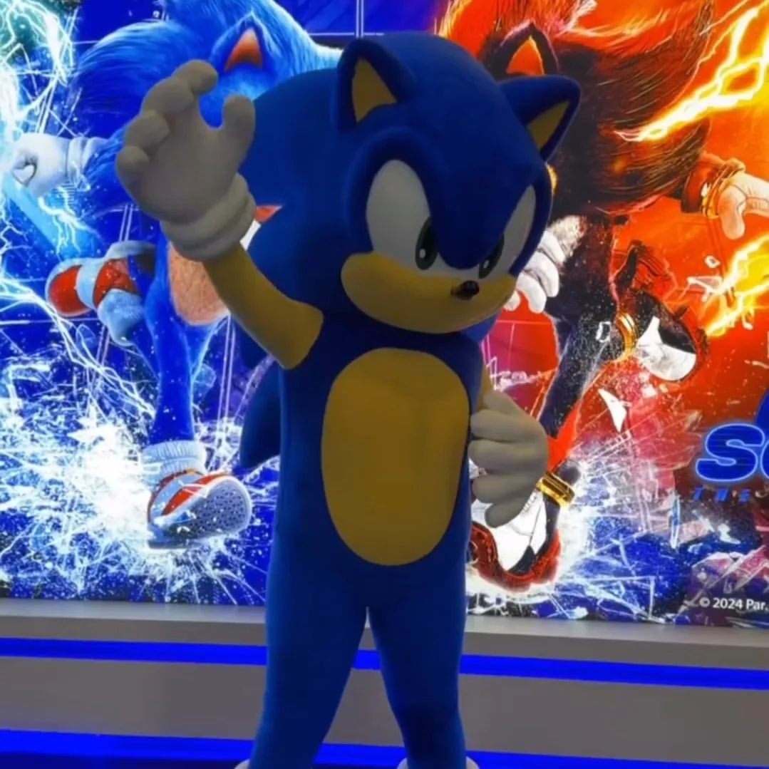 Sonic1News's tweet photo. #SonicMovie3 being promoted at Brand Licensing Europe in the UK. https://t.co/Z25x4FLQIf