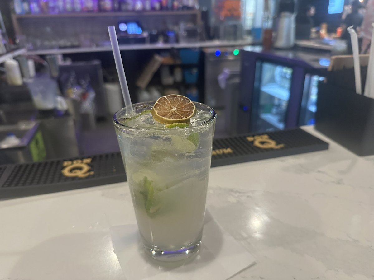OrlandoPodcast's tweet image. Starting my meal off with a like mojito and pumpkin soup, both are really good. The mojito is nice sweet lime drink where you can’t really taste alcohol and the pumpkin soup taste like a really good potato soup #magicaldining #orlando #milkdistrict