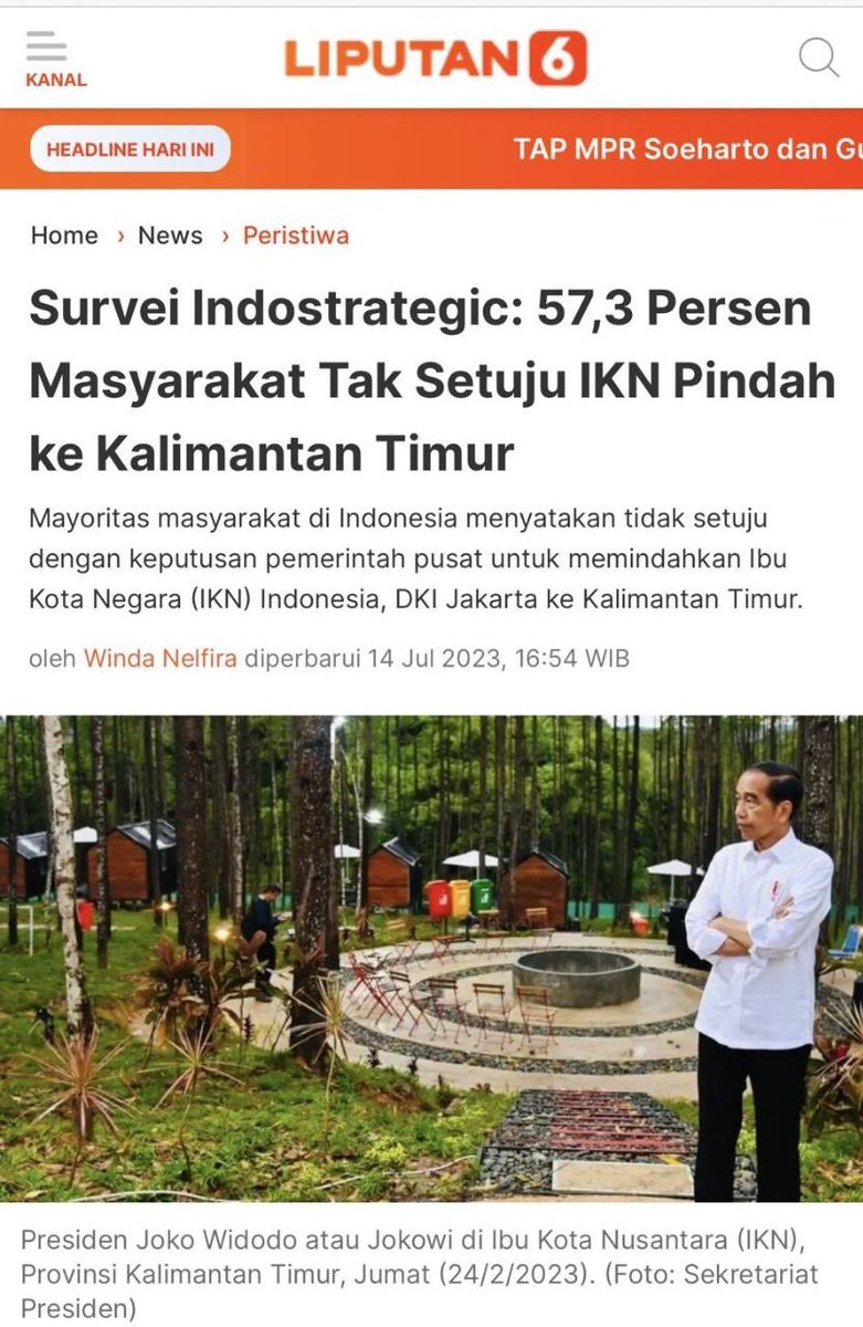 dancersejati07's tweet photo. IKN itu ambisi Jokowi pribadi.

Pas mangkrak, Jokowi  timpakan ke rakyat. Memutarbalikkan fakta adalah ciri khas PKI

#FufufafaWapresPsikopat 
#FufufafaWapresPsikopat https://t.co/89qxqtlzKf
