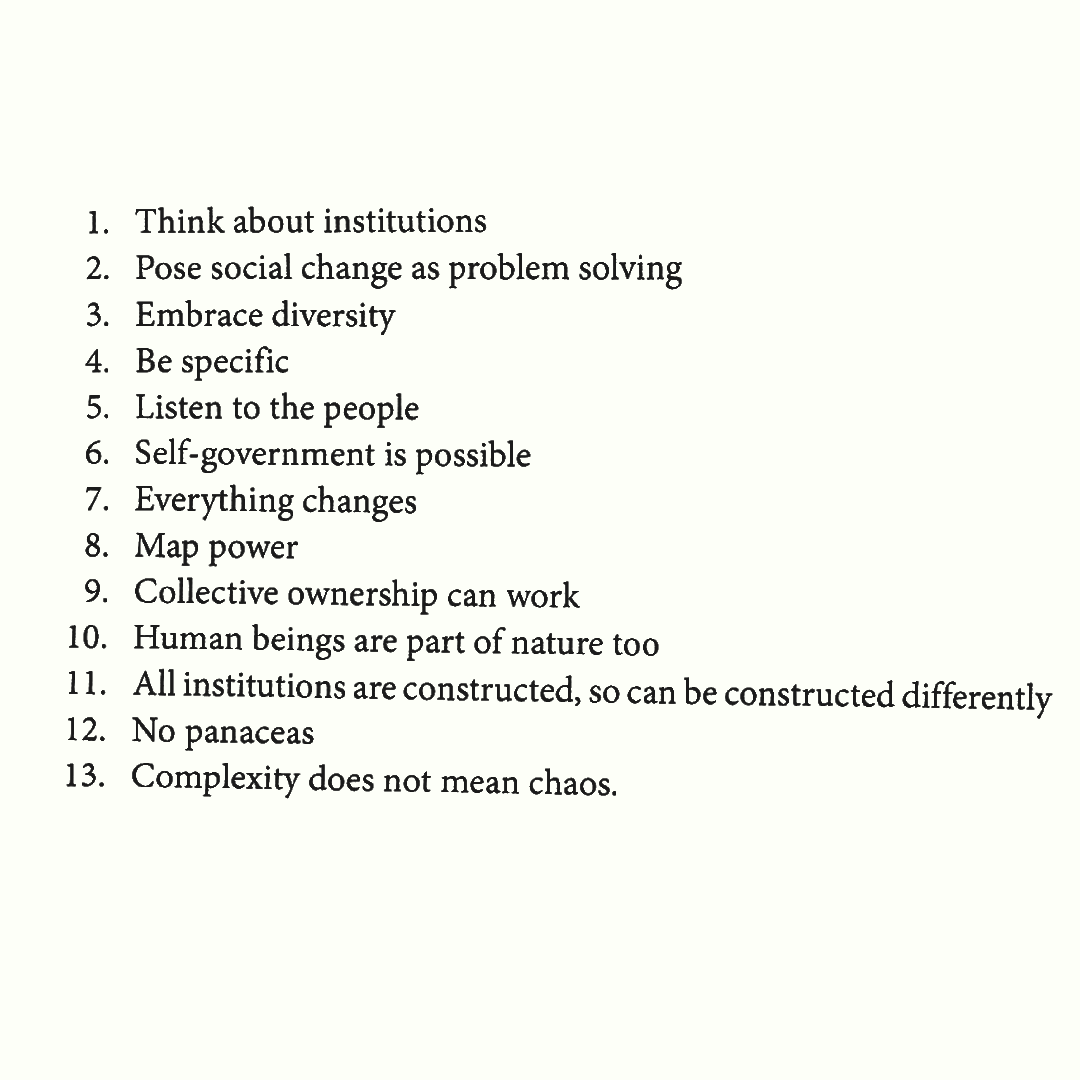 subvertworld's tweet photo. Elinor Ostrom's Rules for Radicals

Her work on community self-governance and collective action have been instrumental in shaping Subvert.

It's possible to align individual interests towards collective outcomes. Self governance is possible. Collective ownership is possible. https://t.co/aooC0Fx6tI