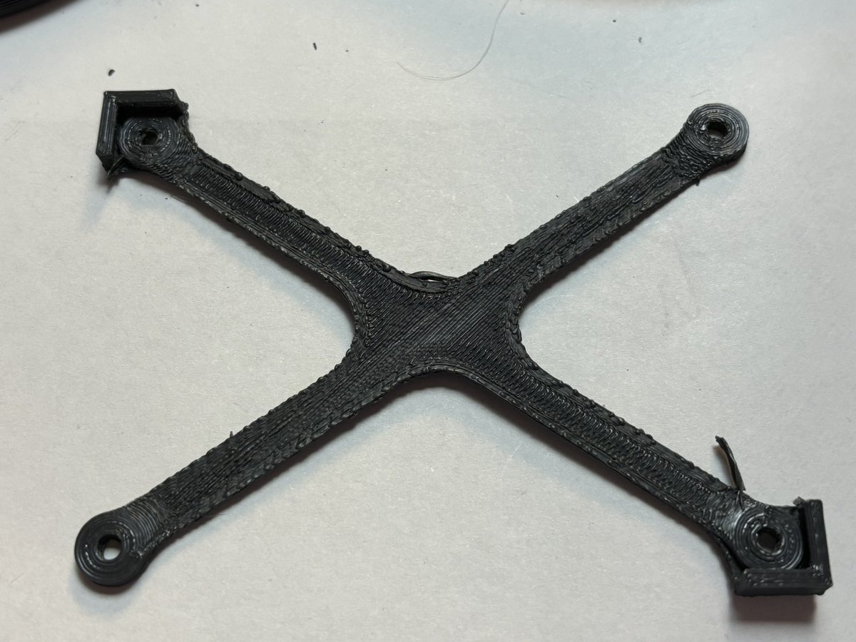 Highlight was the unbelievably poorly 3D printed PCB spacer 😅