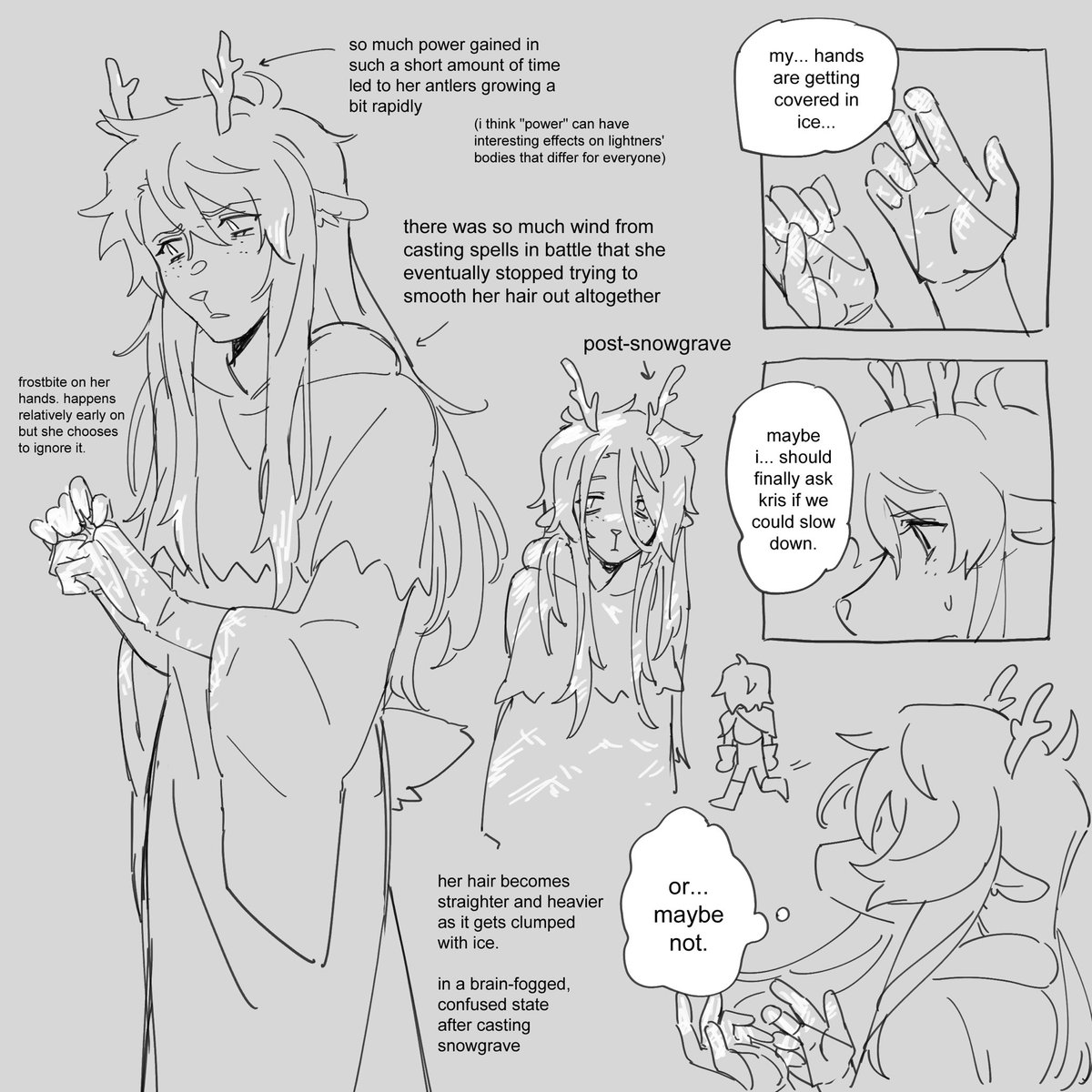 my snowgrave headcanons that apparently took me three years to draw but here we are #deltarune 