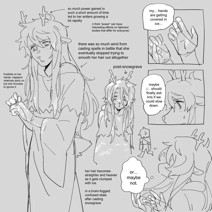 my snowgrave headcanons that apparently took me three years to draw but here we are #deltarune 
