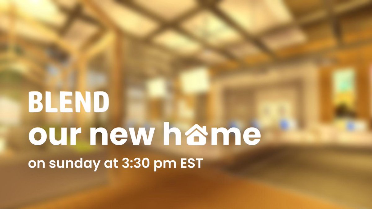 If you haven't heard already, Blend is releasing our Version 5 on sunday at 3:30 PM EST! We're so excited to show you what we've been cooking up behind closed doors! For a full list of changes, please join our Discord at discord.gg/blend.