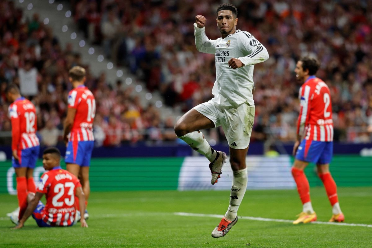 Real Madrid are currently on:

• 40 games unbeaten streak in La Liga
• 38 games unbeaten at Santiago Bernabéu
• 36 games unbeaten in all competitions 
• 25 games unbeaten in away games
• 14 games unbeaten in UEFA Champions League

KINGS. 👑