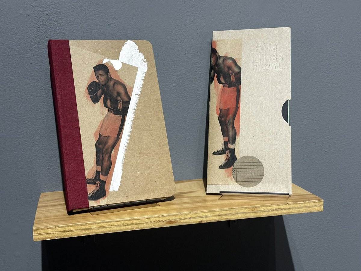 jimcamp3's tweet photo. Now available! "5ive Times Floyd" -- my artists' book in both hard and softcover! 5ive paintings too! Exhibition up until 26 October! Link in bio!
#booklovers #cutandpaste #artistsbook #bookworms #5iveTimesFloyd
#ArtistsOfTwitter https://t.co/dmnW4WGn9C