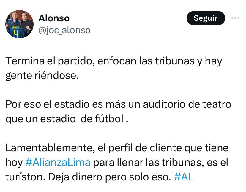cuentos_un's tweet photo. Que alguien le explique a este sonso que ese equipo de mierda, es la burla del continente. Por eso se ríen de ellos hasta sus propios hinchas. https://t.co/UpBguFYyKl