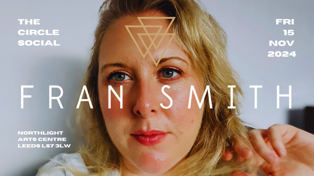 Excited to be headlining The Circle Social ⭕️ at Northlight Arts Centre in #Leeds on Friday 15 November ✨

Spread the word, put it in your diary, round up your pals 🎶 No advanced tix - Pay As You Feel. Can’t wait! 💕