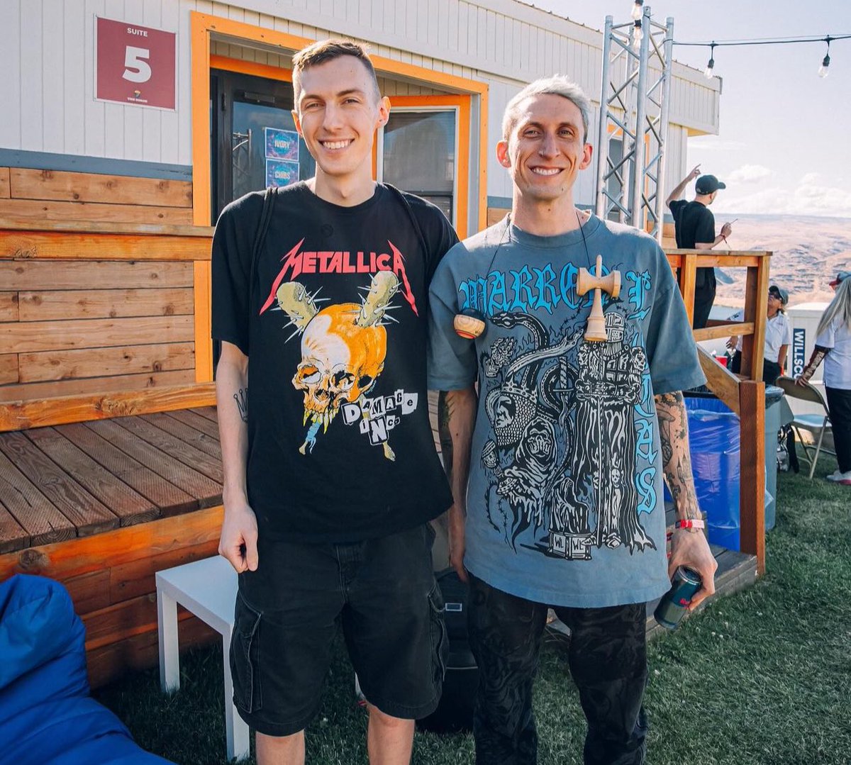 Father and son <a href="/thisiscyclops/">CYCLOPS</a>  <a href="/Kompanymusic/">Kyle from Kompany</a>