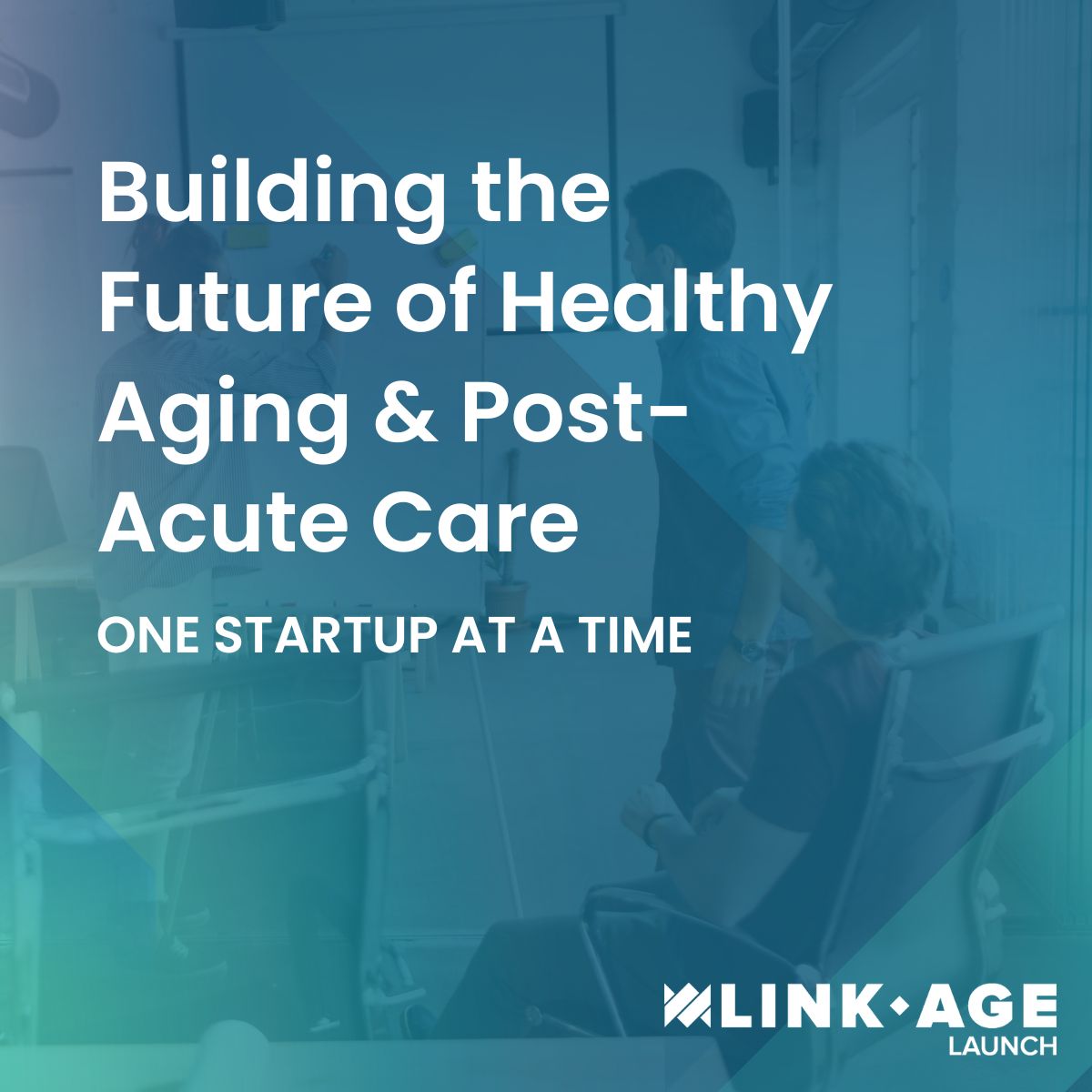 At Link-age Launch, we're transforming aging care through innovative companies. Join us at HLTH Inc.!

Catch our CEO, Scott Collins, at the Silvertech Tsunami panel at 12:50 PM and the Healthy Aging session at 2 PM on October 20.

Meet us at the Global Health Connector Village!
