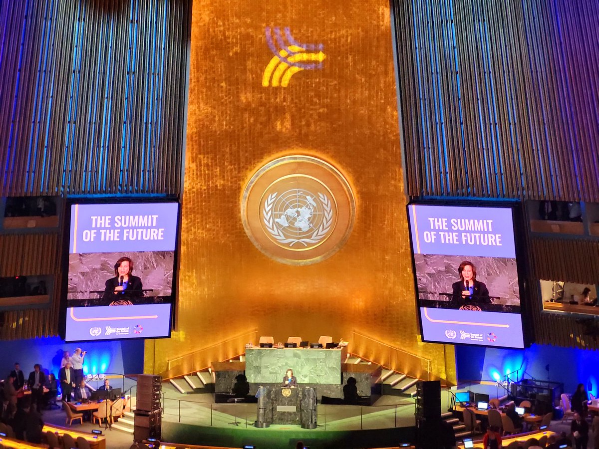 SW_Pakistan's tweet image. Excited to announce our founder's participation at the #SummitOfTheFuture,engaging in key discussions on effective youth involvement in #SustainableDevelopment. Together, we are shaping a future where the next generation leads the charge for a greener, more sustainable Pakistan