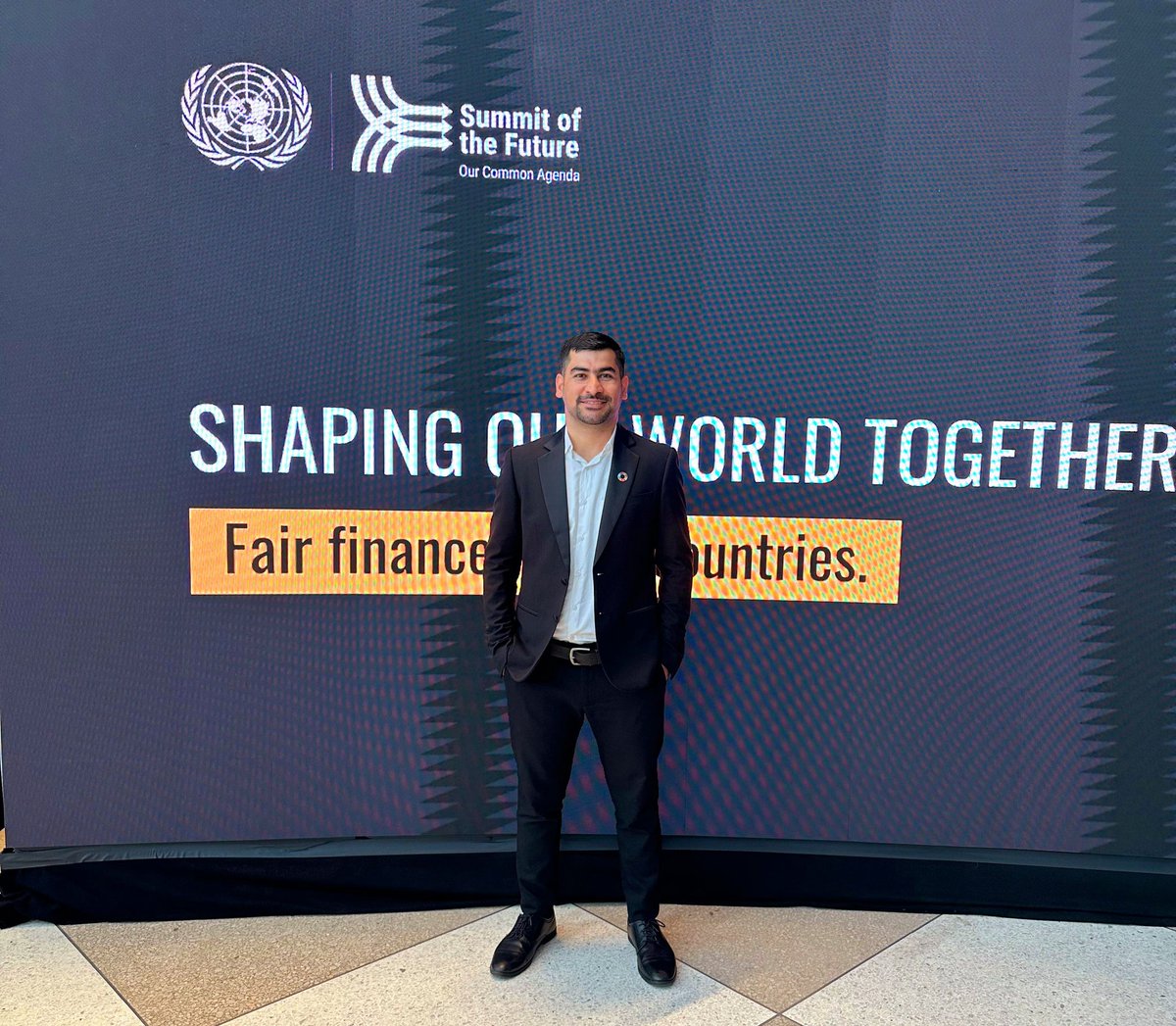 SW_Pakistan's tweet image. Excited to announce our founder's participation at the #SummitOfTheFuture,engaging in key discussions on effective youth involvement in #SustainableDevelopment. Together, we are shaping a future where the next generation leads the charge for a greener, more sustainable Pakistan