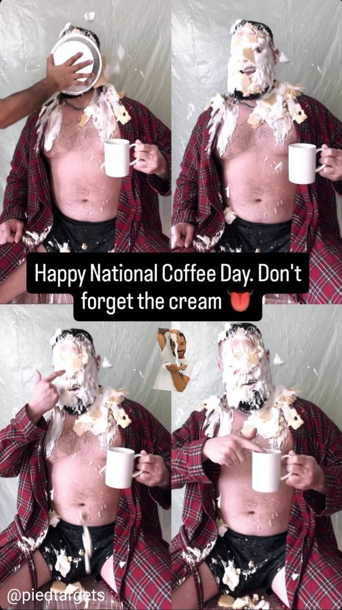 PiedTargets's tweet photo. Always cream with coffee. Some guys just like a lot of it 😋

Might post a video clip. Stay tuned! https://t.co/Izbnn1fIwS