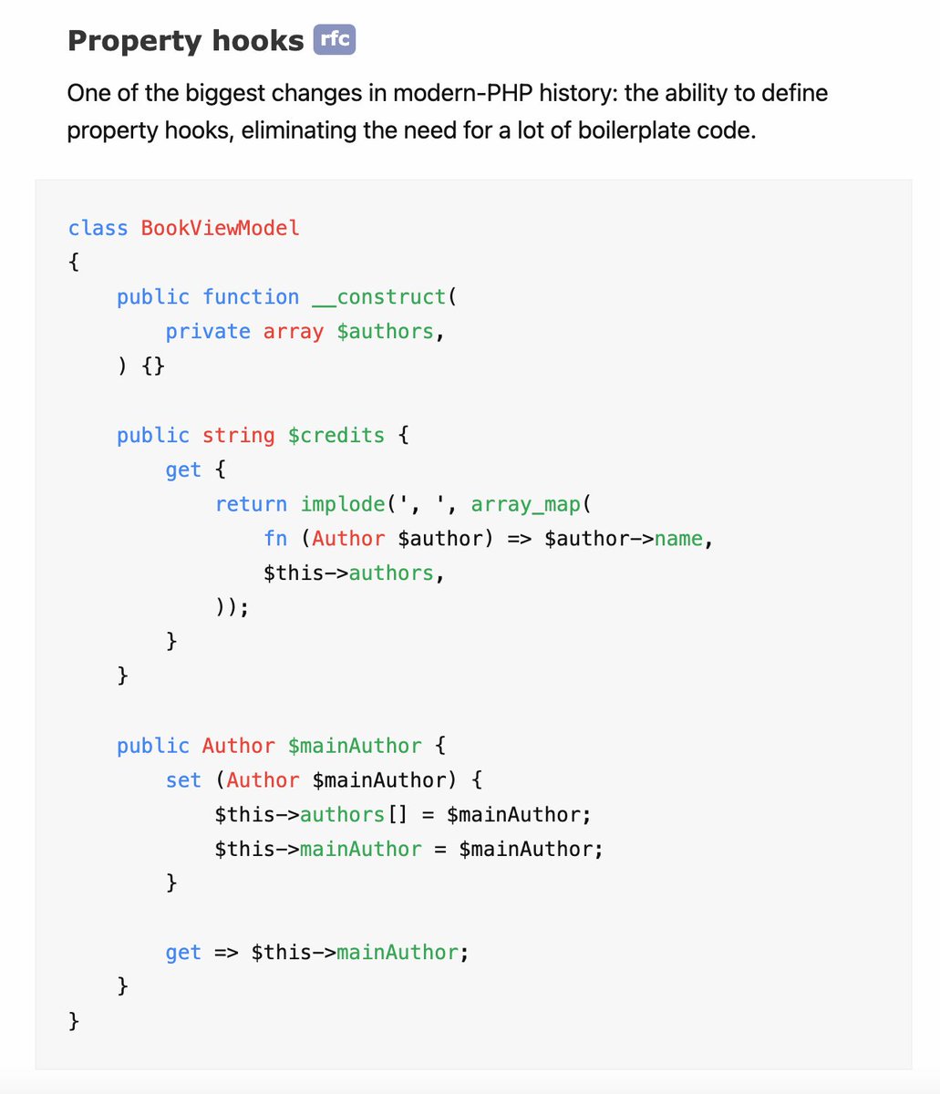 amacarthur's tweet image. This is the last thing PHP needs. After this, it's feature-complete.