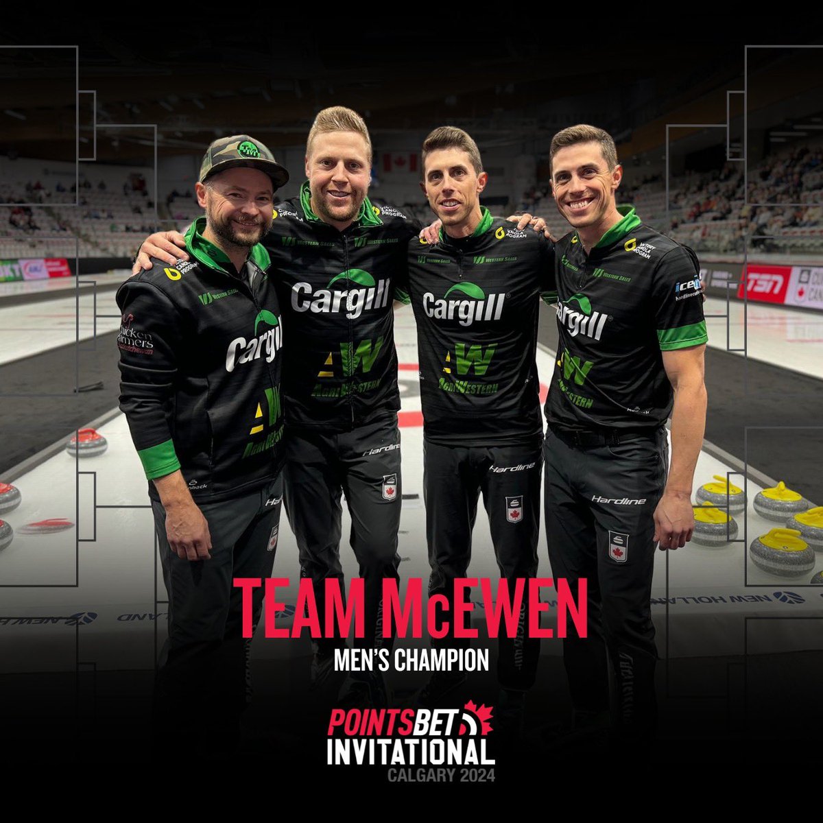 What an outstanding performance all week long! 

Congratulations to <a href="/TeamMcEwen/">Team Mike McEwen</a> on winning the 2024 PointsBet Invitational. #PBI2024