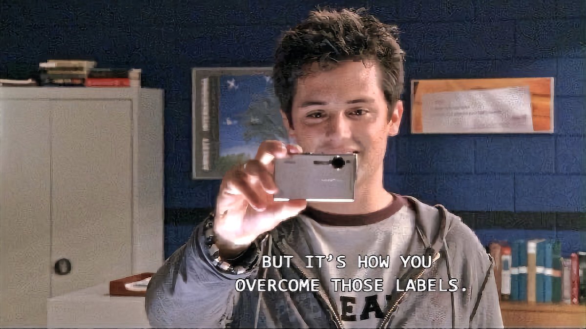 OTHdiary's tweet photo. One of the most important One Tree Hill life lessons. https://t.co/OBPBwI65Fp